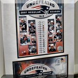 C52. 2007 Patriots memorabilia. 